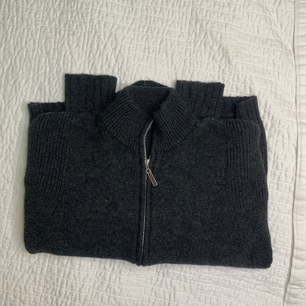 Jean Paul Gaultier zip up sweater jacket